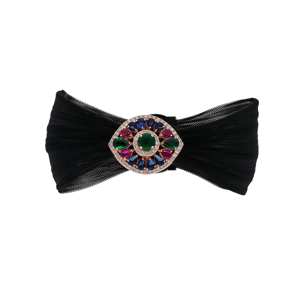 Glamour Bow Kada: Luxe Elegance